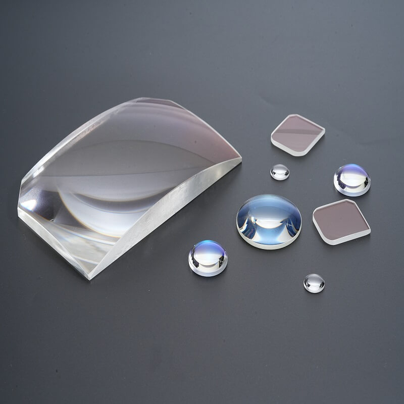 Plano-Convex Optical Glass Lens for Beam Focusing